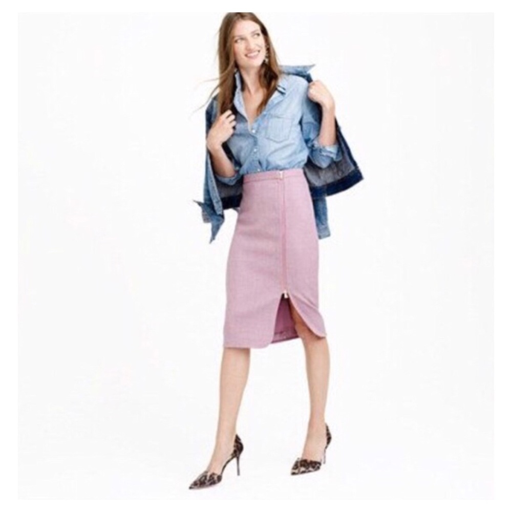 J. Crew 100% Wool Women's Pencil Skirt